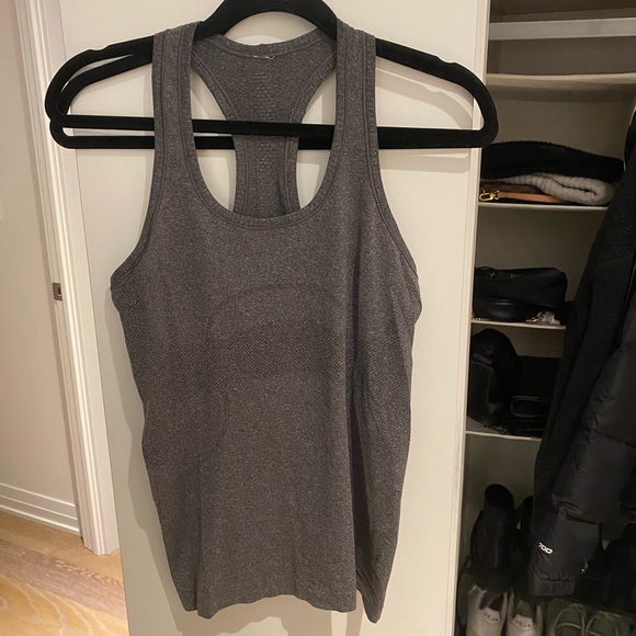 Lululemon Swiftly Tech Racerback Tank - Grey - Sz. 6 - Picture 2 of 6